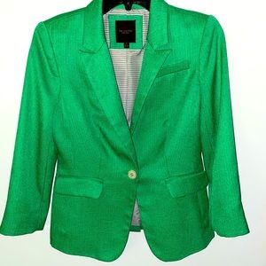 XS The Limited bright green blazer